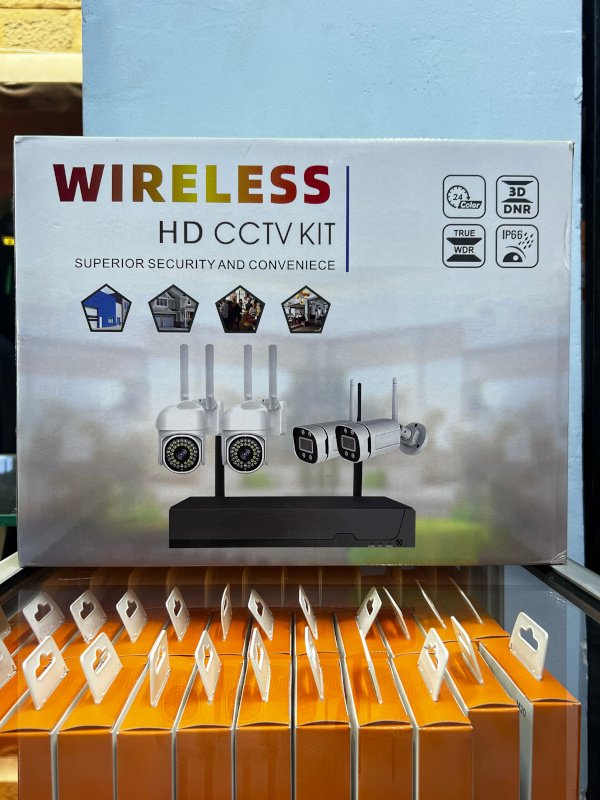TS-WH4-B Wireless HD CCTV Kit front